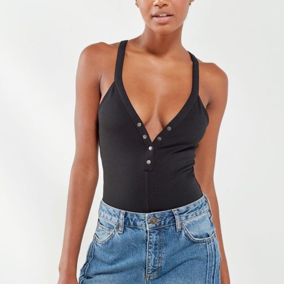 UO Out From Under Sammi Henley Bodysuit - Picture 2 of 5